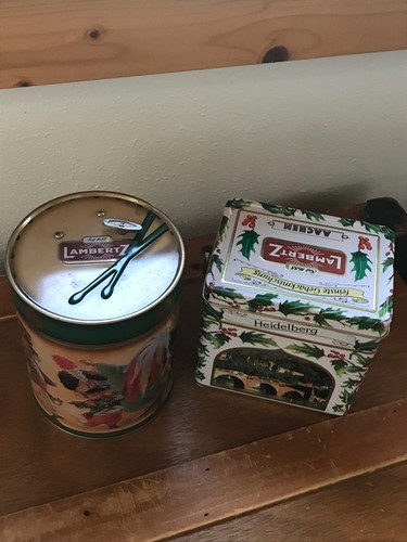 Estate Lot of 2 Made in Germany Lambertz Marching Mouse Round & White Christmas - Imagen 2 de 9