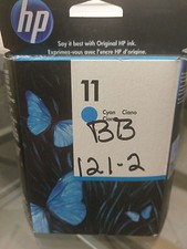 HP 11 Cyan Original Ink Catridge C4836A Genuine New 02/2016