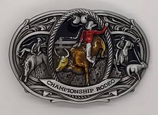 Chapionship Rodeo Belt Buckle