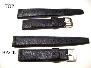 19mm rubber watch strap