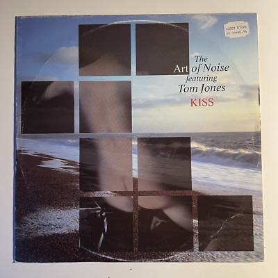 871 039-1 The Art Of Noise Featuring Tom Jones Kiss Cover Ex Vinyl NM- 1988 Euro