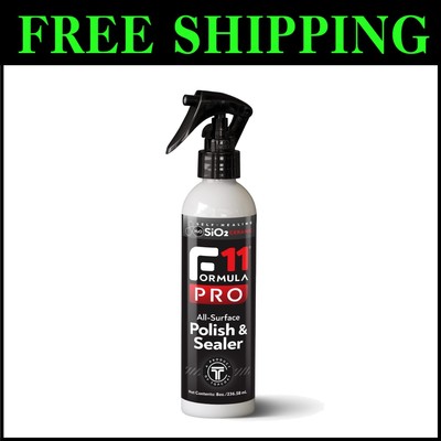 F11PRO Water-Based Polish & Sealer 8 oz   Superior Protection for Cars & More