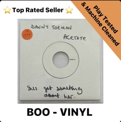 Danny Toeman -She s Got Something About Her 7  Ltd Edition Modern White Label