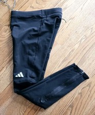 Adidas Aeroready Athletic Running Leggings Pants Women's Size S Black  164 