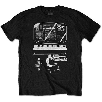 At The Drive-In Band T-Shirt – Official Logo Men's Tee, Black, Size L, 100% Cotton - View #8