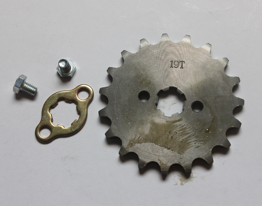 ま4くC 420 20MM 19T Front Engine Sprocket Pit Dirt Bikes ATV Quad