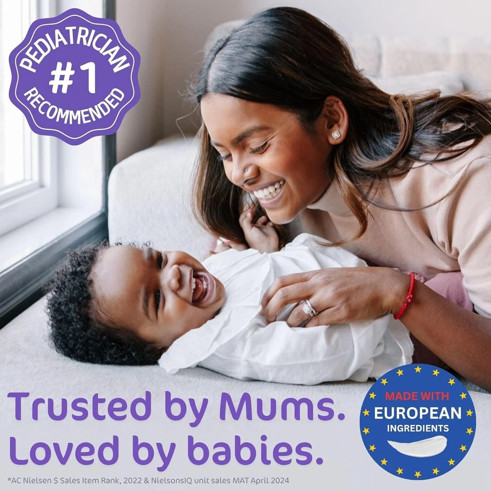 Crema para dermatitis del pañal Sudocrem 4,4 oz - Calma, protege y trata la piel del bebé 125 g Foto 4 de 4