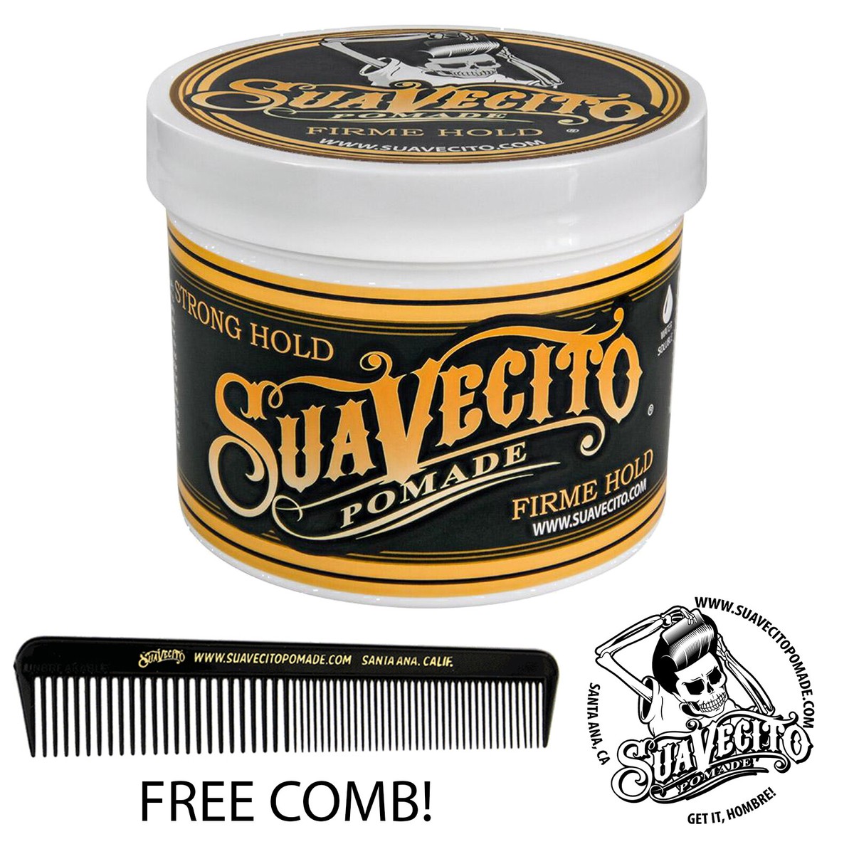 Suavecito Pomade Firme Hold 2個セット Amazon.com: Suavecito Pomade Firme Hold 4 oz, 2 Pack