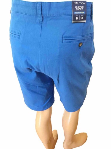 NWT Nautica Clipper Classic Fit Flex Men's Short 34 W X10 Starblue - See Details - 第 3/10 張圖片