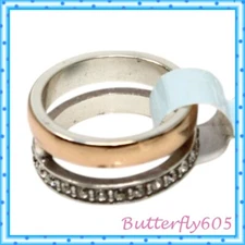 Brighton Neptune's Two-Tone Ring Size 6 NWT $58