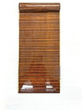 Für Mercedes W124 Rollup Mittelkonsole Ablagebox Zebrano Holz Schiebeholz