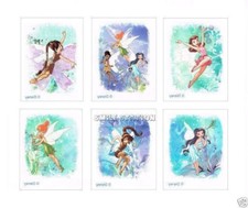 12 Disney Fairy Tinkerbell Temporary Tattoos Kid Bday Party Goody Loot Bag Favor