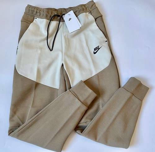 NIKE SPORTSWEAR TECH FLEECE MEN JOGGERS TROUSERS LARGE SANDALWOOD CU4495 208 NEW | eBay