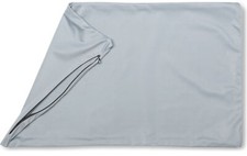 12" x 20" Cover Throw Pillowcases - 85/15 Nylon/Spand Silky Light Grey