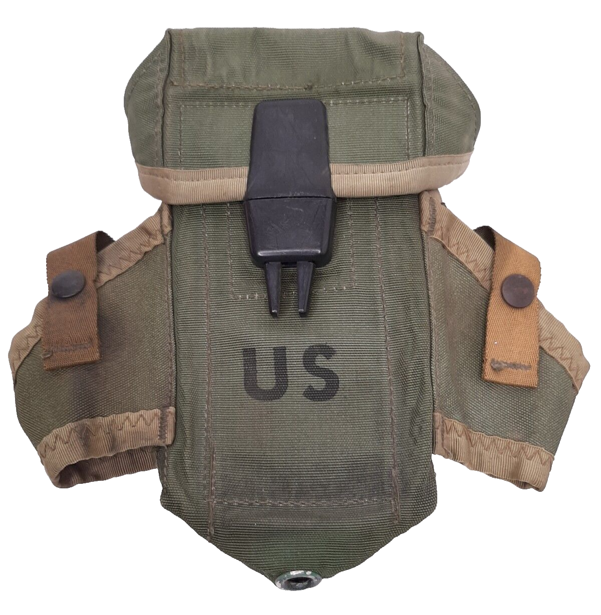 United States Military Ammunition Bag Green Canvas 30 Round Ammo Belt Pouch