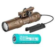 OLIGHT Odin Mini 1250LM M-Lok Mount Remote Switch Rechargeable Flashlight - Tan