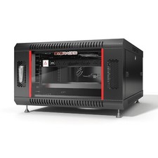 6U Sysracks Wall Mount IT Data Network Server Rack Cabinet Enclosure 18" Depth