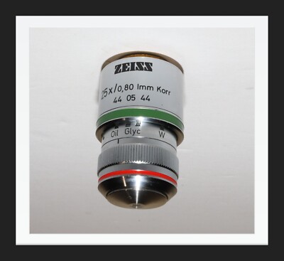 Zeiss Microscope 25X Plan Neo-Fluar Multi-Immersion Objective