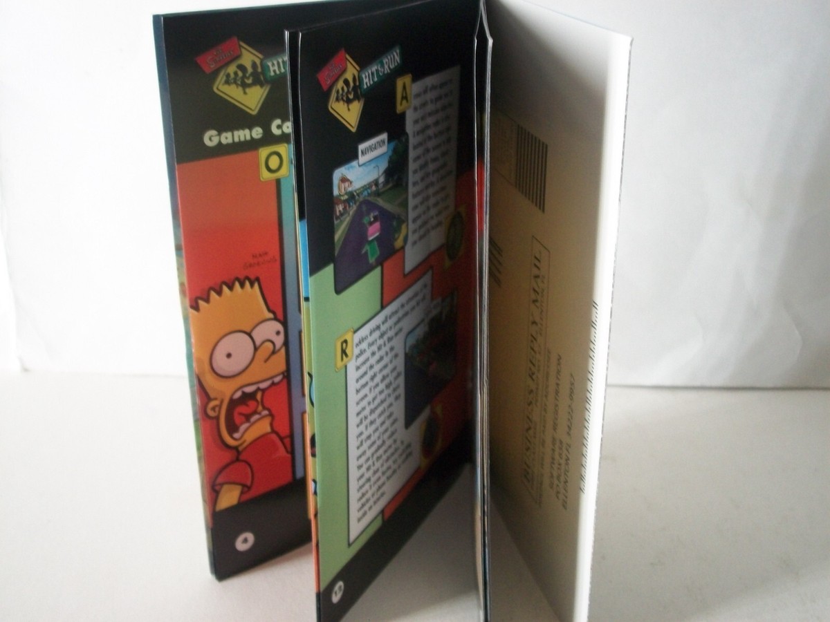 THE SIMPSONS HIT & Run Jeu Sony Playstation 2 PS2 PAL Complete EUR 37