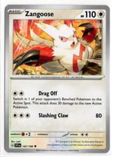 Pokemon Scarlet Violet Base SV1 147/198 Zangoose