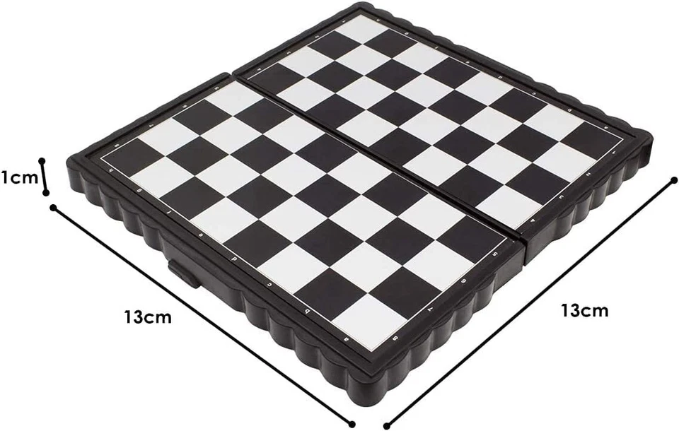 Mini Magnetic Travel Board Games - Chess , Ludo , Snakes and Ladders,  Draughts - Image 3 of 4