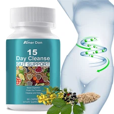 Milamiamor 15 Day Cleanse - Psyllium Husk, Probiotics - Colon Cleanse & Detox