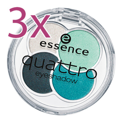 3 Stk. Quattro Eyeshadow essence Laugh, Love, Lime (774213-3)