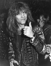 John Bon Jovi 1988 Original Type 1 Photo Vintage 8x10 Celebrity Memorabilia