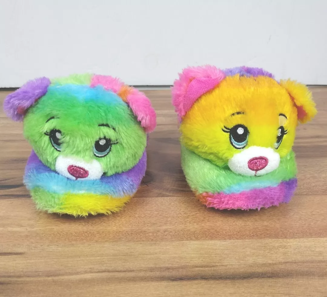 Build a Bear BAB Rainbow Bear Slippers Flats Slip On Size XS 11
