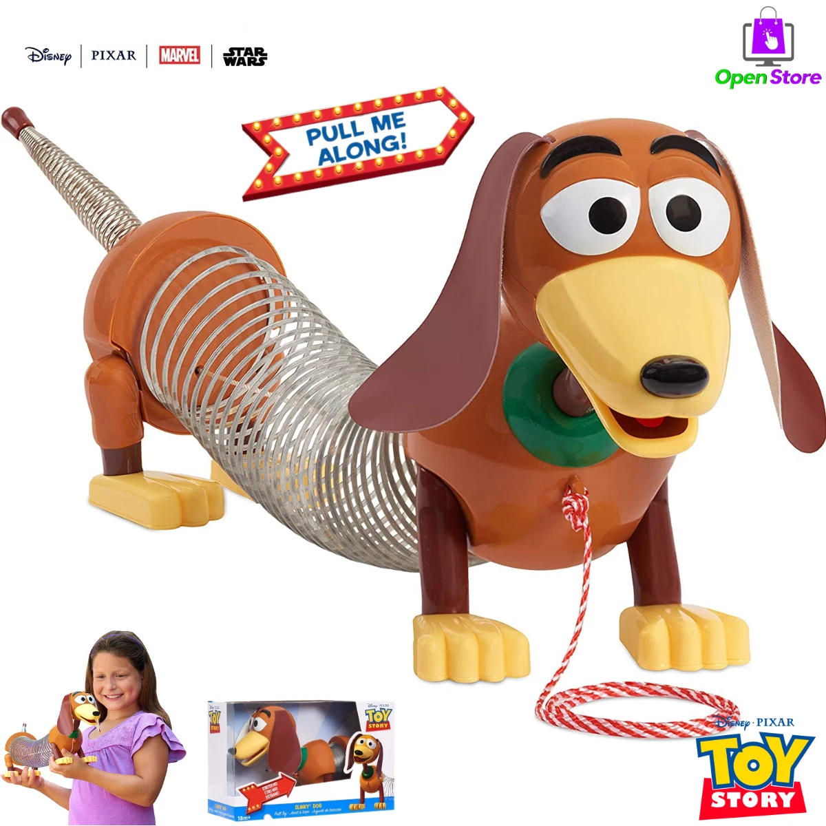 Toy story slinky hotsell dog disney store