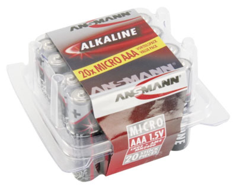 Thumbnail - Ansmann Red Alkaline Micro / Lr03 20er Pack