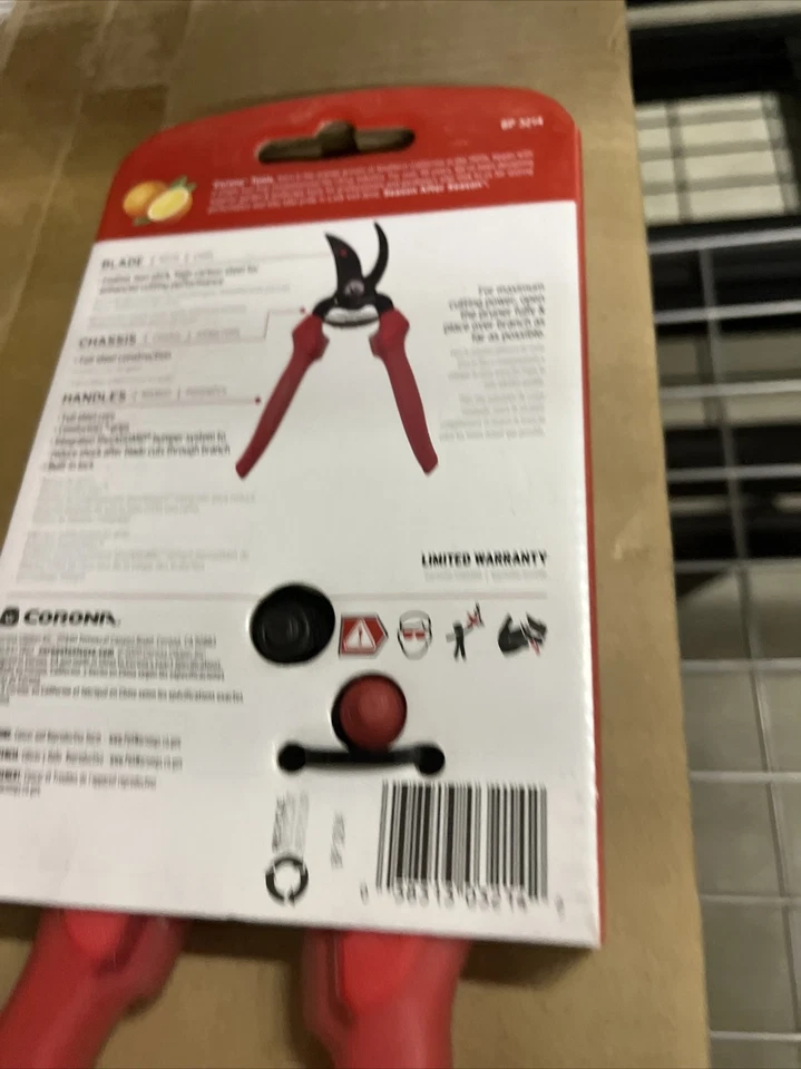 PODADORA CORONA BP 3214 COMFORT GEL RAMA VÁSTAGO TOTALMENTE NUEVA Foto 3 de 4