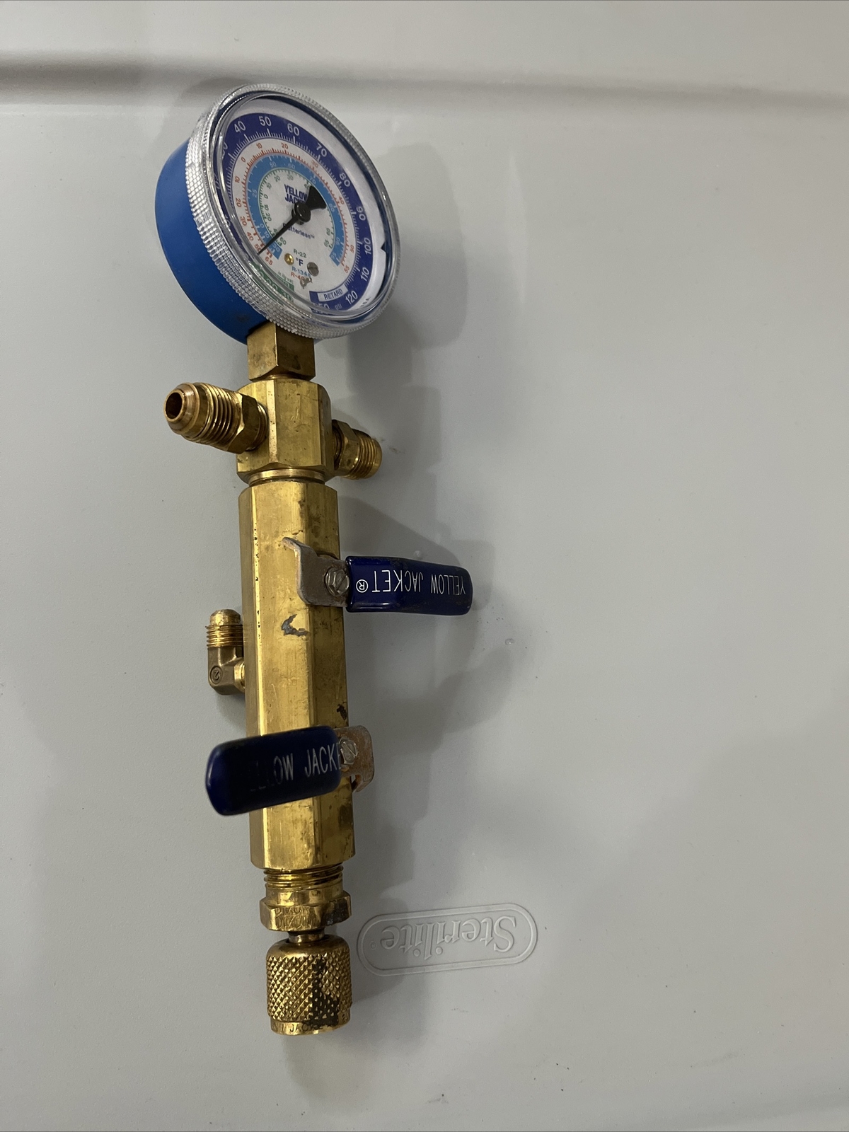 Yellow Jacket 93860 SuperEvac™ Evacuation Manifold, 2 Valve, LoSide