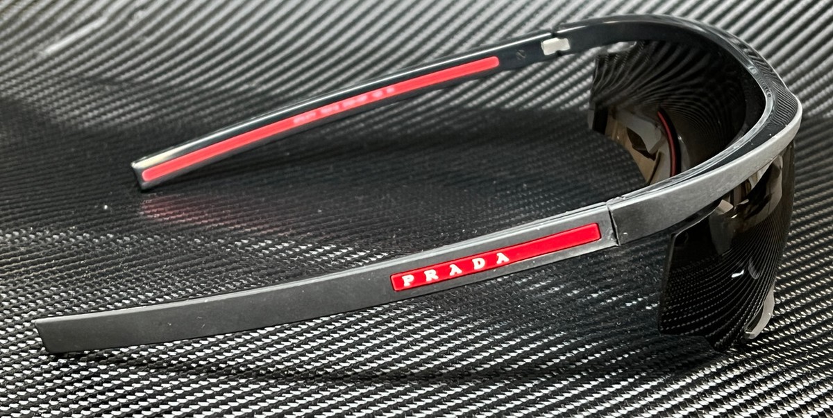 PRADA LINEA ROSSA PS 07YS DG006F Black Rubber Men's 76 mm PRADA LINEA ROSSA PS 07YS DG006F Black Rubber Men's 76 mm
