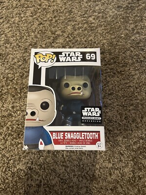 Funko Pop Star Wars Blue Snaggletooth 69 Smugglers Bounty Exclusive Bobble-Head