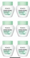 6XBrand New Pond's Cold Cream Moisturizing Deep Cleanser & Make up Remover 3.5oz