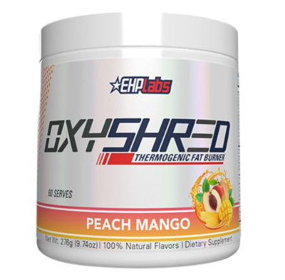 OxyShred Thermogenes Fettbrenner - Pfirsich Mango (275 g / 60 Portionen)