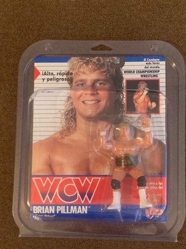 Brian Pillman WCW WWE WWF 1990 Galoob Wrestling. S...