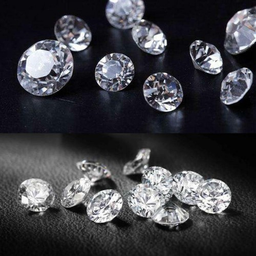 JIANGYUANGEMS 5A Round Machine Cut Violet Cubic Zirconia Loose Stones 3.0mm 500pcs - CZ Gems For Jewelry - View #6