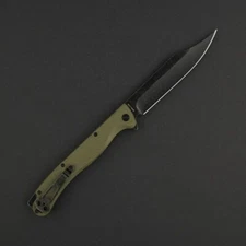 Daggerr Knives Toothpick Folding Knife 4.88" 8Cr14MoV Steel Blade ABS Handle