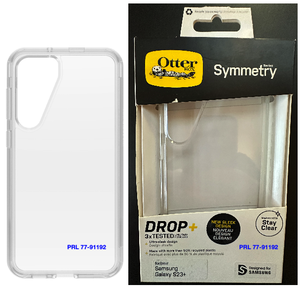 OtterBox Galaxy S23 Symmetry Series Case - Stardust (Clear - View #7