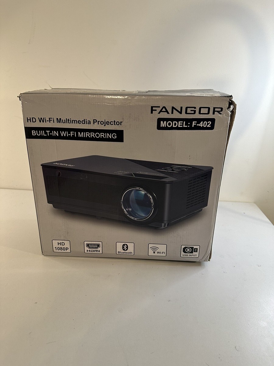 Fangor Multimedia Projector Model F-402 Wi-fi Bundle Open Fangor Multimedia Projector Model F-402 Wi-fi Bundle Open