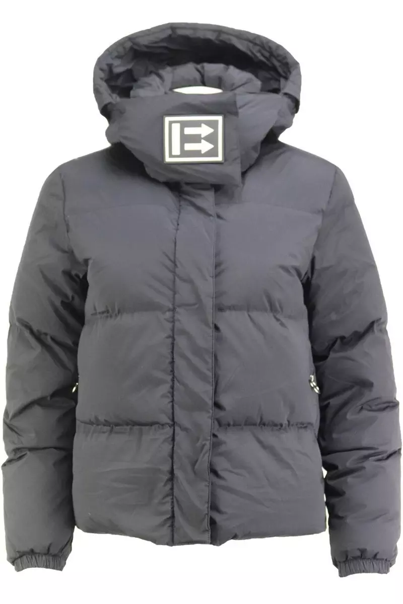 OFF WHITE C O VIRGIL ABLOH PRINTED QUILTED SHELL DOWN JACKET IT 38 UK 6