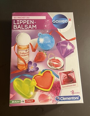CLEMENTONI Science * ab 8 J. * LIPPENBALSAM * OVP komplett * Galileo Experimente