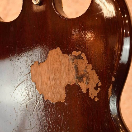 Gibson SG Standard Cherry Made in USA 1974-1975 Vintage Solid Electric Guitar - Picture 9 of 10