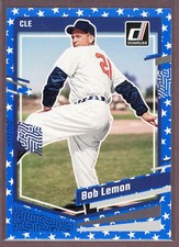 2023 Donruss Baseball Base Independence Day #215 Bob Lemon (CLE)