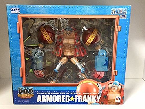 Excellent Model P.O.P One Piece SA‐MAXIMUM Armored Franky Figure 
