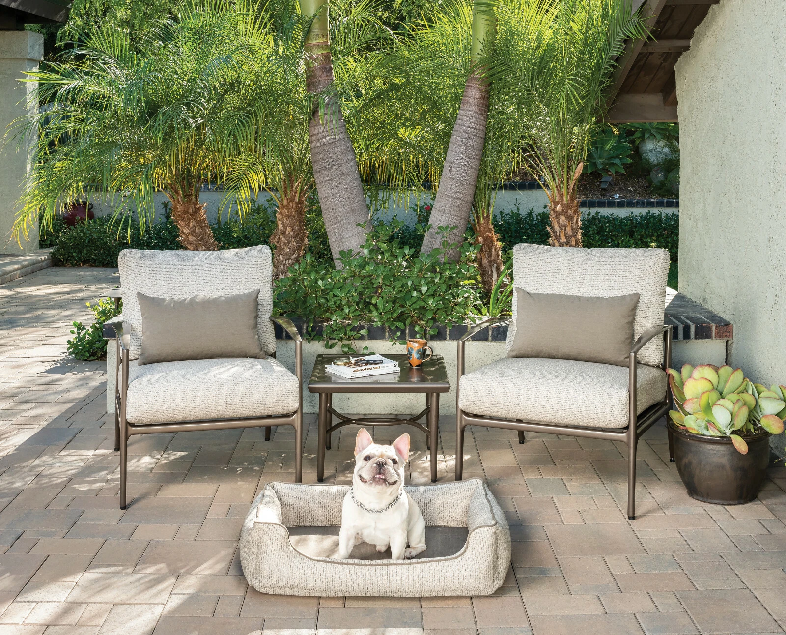 Gensun: Outdoor/Indoor Pet Dog Cat Bed — Fabric Option 2