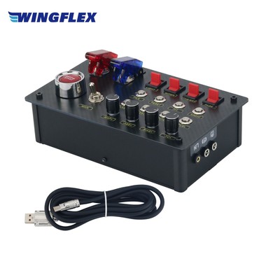 Button Box SIM Racing Control Box Racing Simulator for Thrustmaster Simagic Fana
