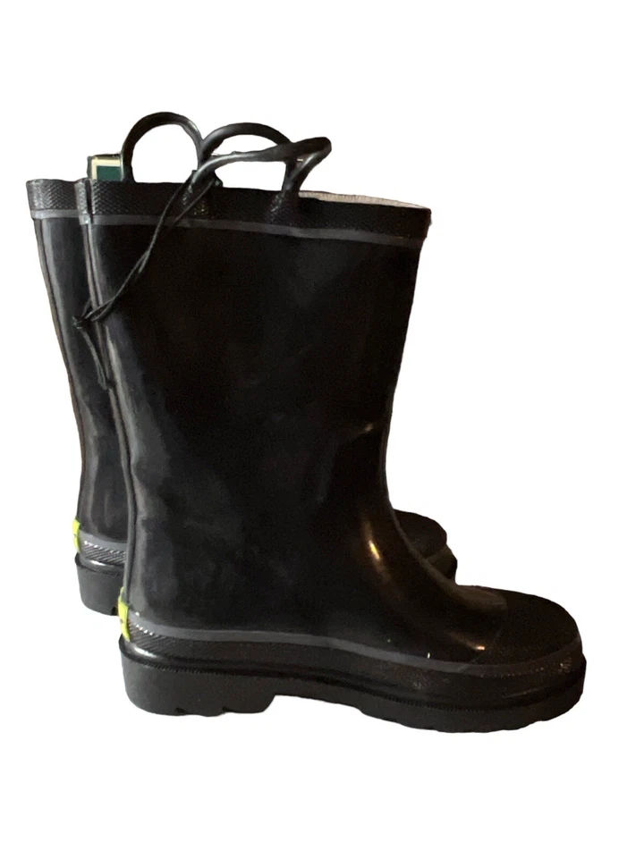 Botas de lluvia Western Chief para niños talla 11 Youth Fire Chief 2 negras nuevas con etiquetas Foto 2 de 4